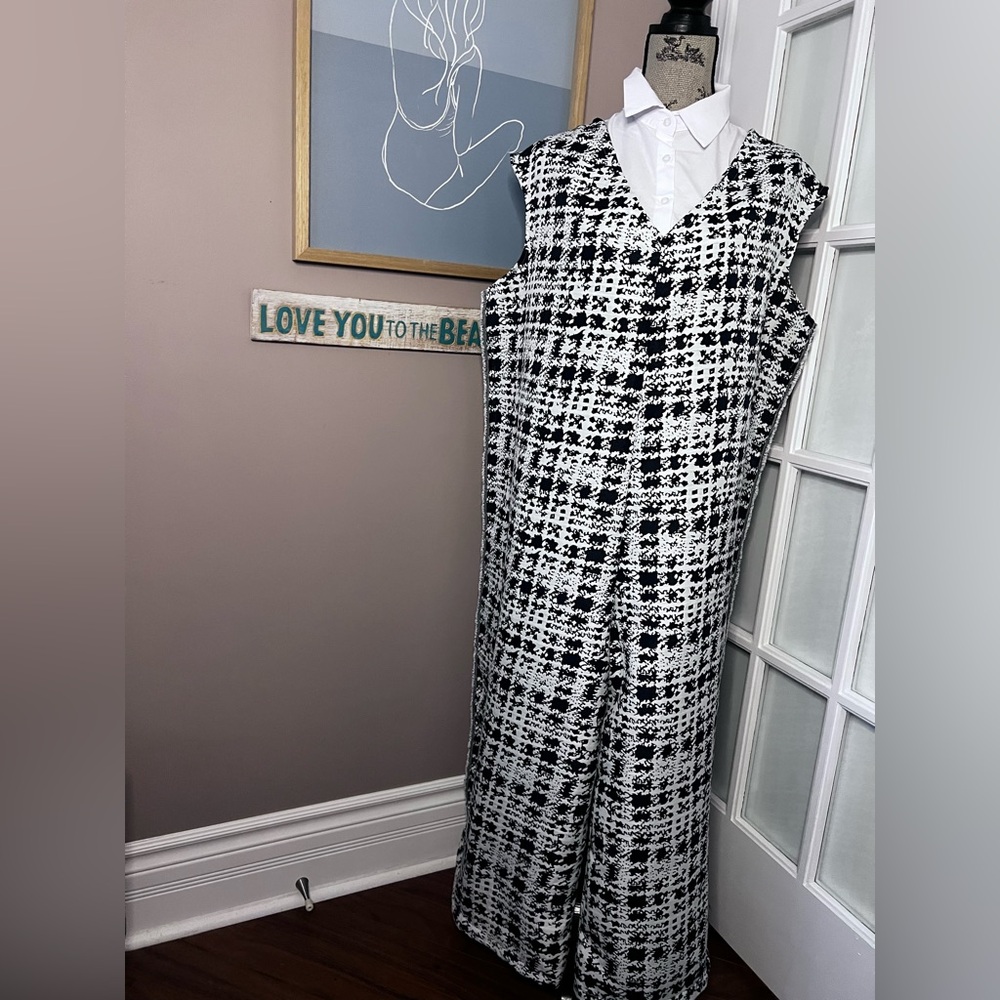 🌻 Five -stitched by tina- Upcycled wide leg jumpsuit - Picture 9 of 9